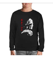 One Piece - Kaido Siyah Çocuk Sweatshirt