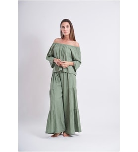 Fırfırlı Pantolon