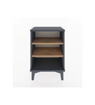 Arges Komodin 2 Raflı 44x30x64 Antrasit-Çam