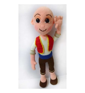 Keloğlan Amigurumi Organik Oyuncak