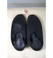 Kaydırmaz Taban Tavaf Patiği Hac ve Umre İçin 1. Sınıf Kalite, Patik İçi Akıllı Taban (Siyah)