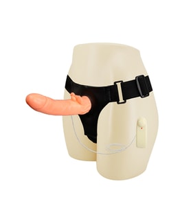 Pretty Love Ultra Protez 20 CM Titreşimli Belden Bağlamalı Penis