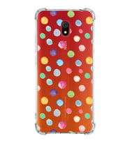 PrintiFy Xiaomi Redmi 8A Uyumlu Water Color 6 Baskılı Şeffaf Köşe Korumalı Antişok Kılıf