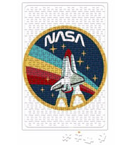 Nasa Rocket Logo Puzzle 240 Parça Yapboz