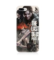 Apple iPhone 8 Plus Uyumlu The Last Of Us Oyun Desenli Silikon Kılıf