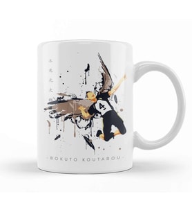Haikyuu Bokuto Koutarou Haikyuu Kupa Bardak Porselen