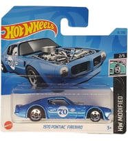 Hot Wheels - 1970 Pontiac Firebird - Hw Modified 2/5 - Hkh83 - Short Card - Good Year - Gm - Mattel (Çok Renkli)