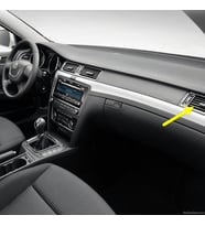 Skoda Superb 2009-2013 Ön Konsol Sağ Havalandırma Izgarası 3T0819702