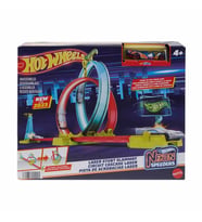 Hot Wheels Neon Yarışlar Çifte Çemberde Yarış Seti HPC05
