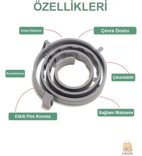 Köpek Anti Pire Kene Önleyici Tasma- Pire Önleyici -Kene Önleyici 63 cm