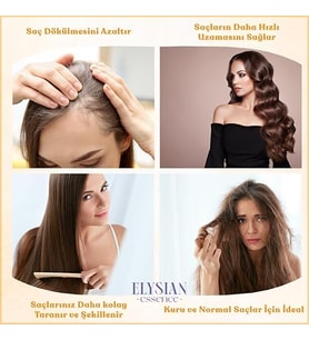Organik Argan & Keratin Sıvı Saç Kremi 2'Li Set – Durulanmayan, Dökülme Karşıtı, Onarıcı Dolgunlaşt