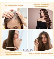 Organik Argan & Keratin Sıvı Saç Kremi 2'Li Set – Durulanmayan, Dökülme Karşıtı, Onarıcı Dolgunlaşt