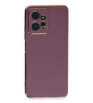 Durukar® Redmi Note 12 4G Kılıf Volet Silikon - Mor