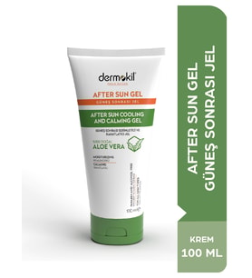 DERMOKİL After Sun Gel-Güneş Sonrası Serinletici ve Rahatlatıcı Jel 100 ml