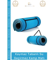 #YogaMatı Taşıma Askılı Dayanıklı Uzun Ömürlü Konfor Pilates Matı Yer Minderi 16 mm