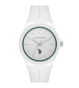 U.S. Polo Assn. USPA1110-01 Erkek Kol Saati (Beyaz)