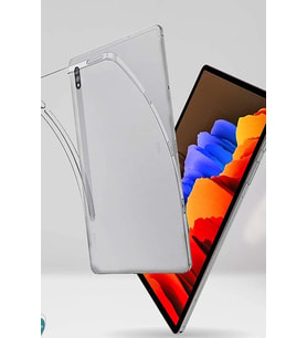 Samsung Galaxy T220 Tab A7 Lite 8.7 inç Uyumlu Anti Şeffaf  Silikon Kılıf
