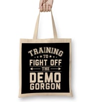 Stranger Things Training To Fight Off Demogorgon Bez Çanta Uzun Saplı