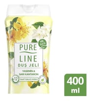 Pure Line Duş Jeli Yasemin & Sarı Kantaron 400 ml