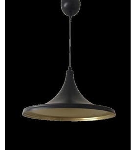MYLİGHTS    METAL SARKIT AVİZE RETRO SARKIT 36CM RUSTİK AVİZE (Siyah)