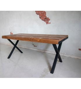 Deryawood Masif Ahşap Yemek Masası 200*85 Cm