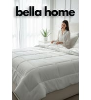 Bella Home Tek Kişilik Aloevera Yorgan - 155x215 cm - Orijinal Keten Çantalı