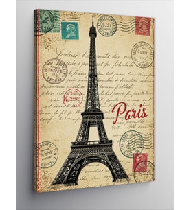 Kanvas Tablo Eyfel Kulesi Ve Paris Teması