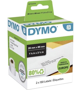 DYMO S0722370 LW Adres Etiketi, 260 etiket 89 x 28 mm (99010)