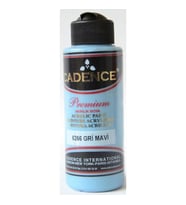 Cadence Premium Akrilik Boya 120 ml. 6266 Gri Mavi 