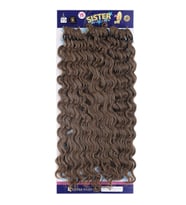 Afro Dalgası / Açık Kahve 8