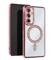 Galaxy A17 5G Joke Simli Magneticsafe Kılıf - Pembe