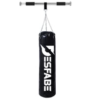 Desfabe 70cm x 25cm Boks Torbası ve 62-100cm Barfiks Demiri