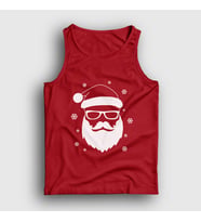 Presmono Unisex Kırmızı Noel Baba Santa Claus Yılbaşı Atlet 270350tt