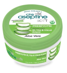 Cire Aseptine Soft Prebiyotik Aloevera Özlü Krem 100 Ml