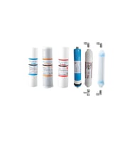 AQUAFLY Su Arıtma Filtresi 6lı Takım DETOX Arıtıcı Filtresi YEDEK 10' AÇIK KASA UYUMLU