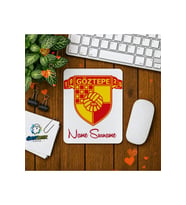 Kişiye Özel Göztepe Spor Baskılı Oyuncu Mousepad 0154