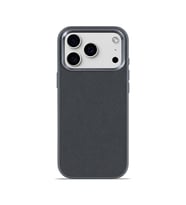 Aurum Vegan Leather Case Graphite Shadow iPhone 17 Pro Max