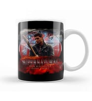 Supernatural Dean Winchester Daddy's Home Kupa Bardak Porselen