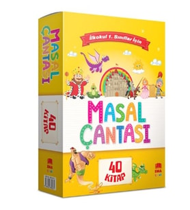 Ema - Masal Çantası 1.Sınıf Hikaye Seti Hikaye Masal Kitapları 40 Kitap