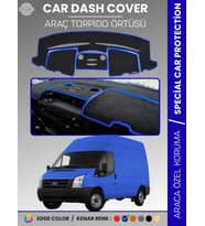 FORD TRANSİT (2013-2018) KAPAKLI Torpido Örtüsü Torpido Koruma Tam Uyum Kaymaz Kolay Montaj