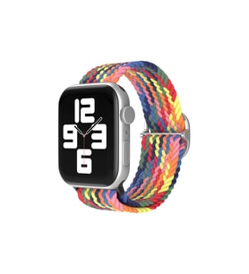 Apple Watch 38mm Kordon - Siyah-kırmızı-sarı