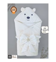 Kışlık Bebek Kundağı Unisex Bebek Dış Kundak Battaniyesi Hastane Çıkışı Kundak Battaniye