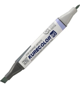 ZIG KURECOLOR KC-3000 801 TWIN S MARKER KALEM LIGHT GRAY