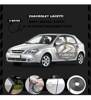 Chavrolet Lacetti Oto Araç Kapı Koruma Fitili 5metre Parlak Siyah Renk