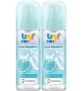 Uni Baby Bebek Kolonyası 150ML Nemlendiricili/Bebeksi Dokunuş (2 Li Set)
