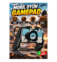 Ergonomik Mobil Oyun Gamepad Tutucu Dört Parmak Kontrollü Telefon Oyun Aksesuarı