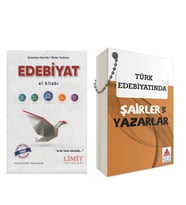 Limit AYT Edebiyat El Kitabı ve Delta Türk Edebiyatında Şairler ve Yazarlar Seti 2 Kitap