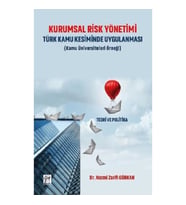 Kurumsal Risk Yönetimi Türk Kamu Kesiminde Uygulanması