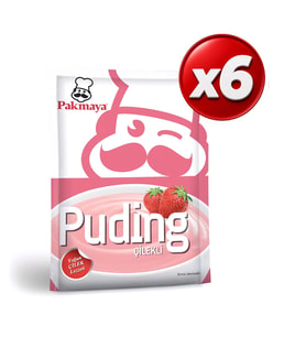 Pakmaya Puding 125 gr x 6 Adet