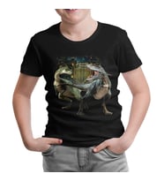 Jurassic World II Siyah Çocuk Tshirt